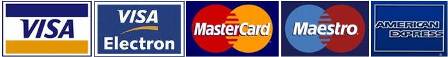VISA AMERICAN EXPRESS MASTERCARD